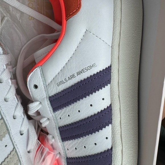 NWT ADIDAS ‘Girls are Awesome’ special edition sneakers (US 7.5) - Picture 5 of 9